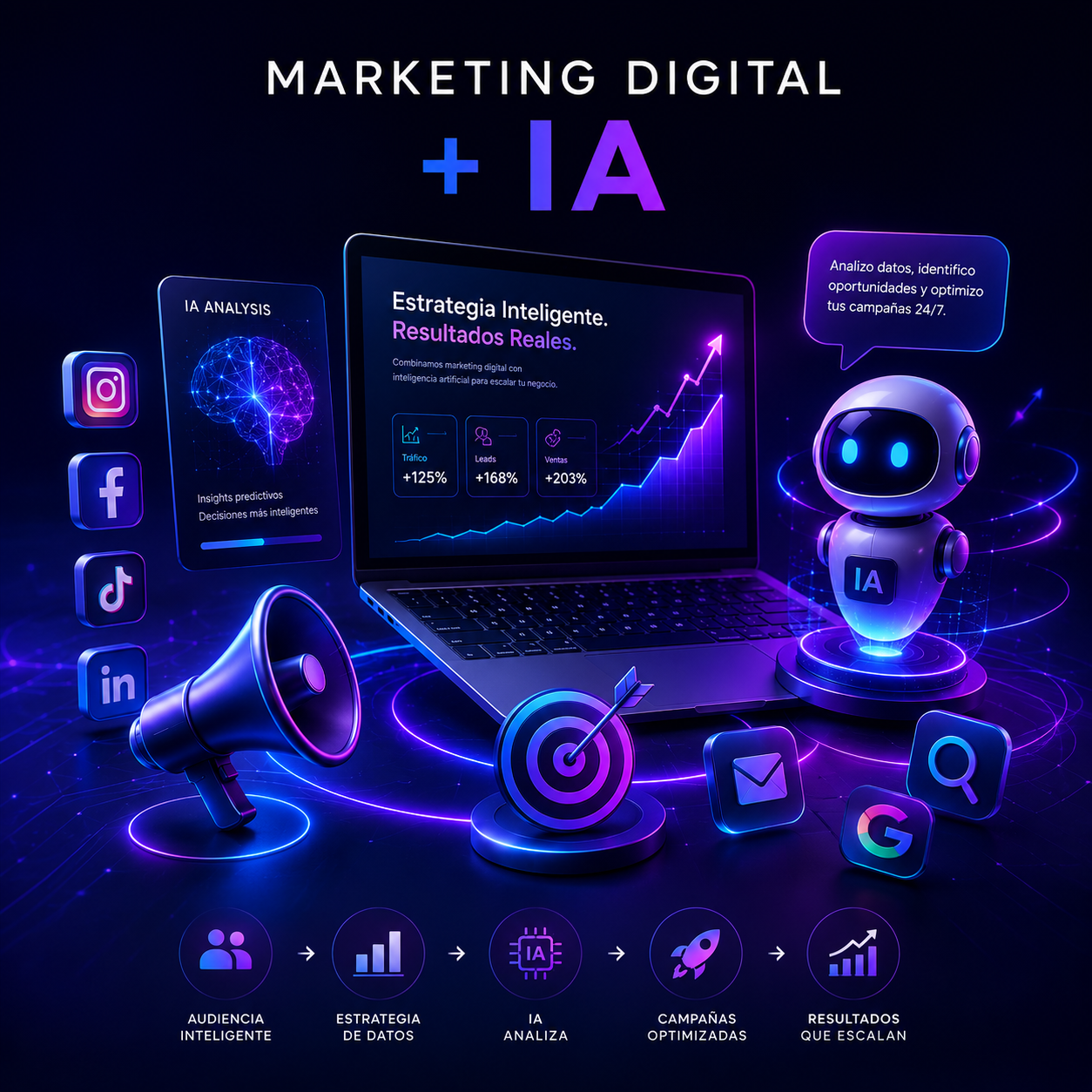 Marketing Digital + IA